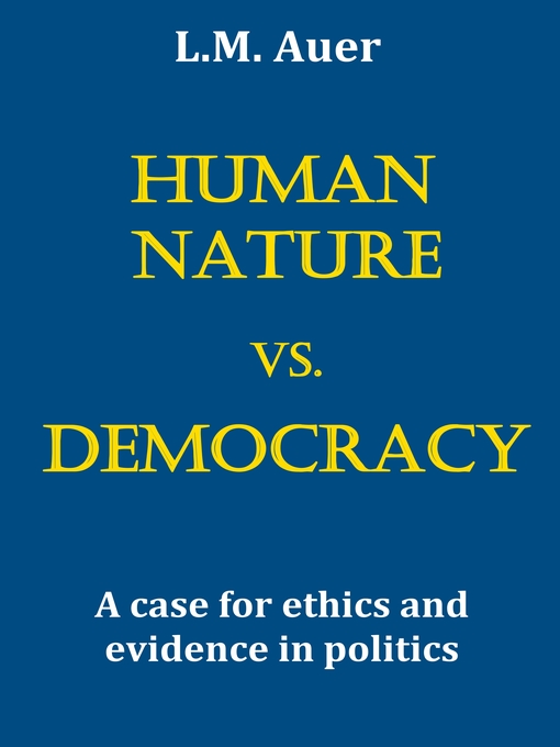 תמונה של  Human Nature vs. Democracy